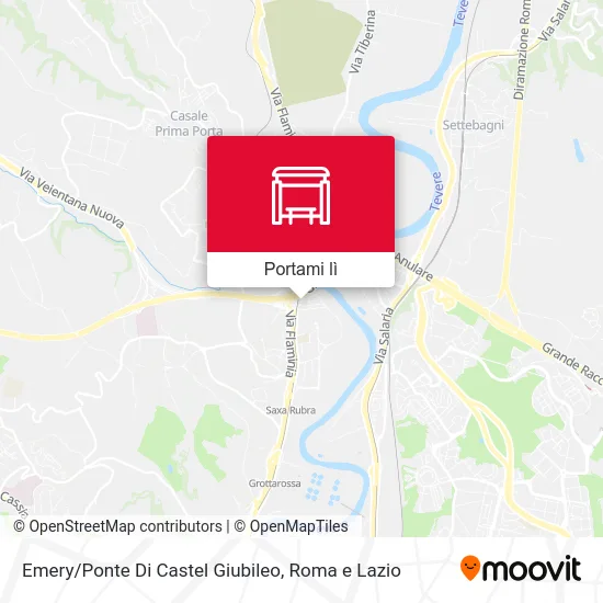 Mappa Emery/Ponte Di Castel Giubileo