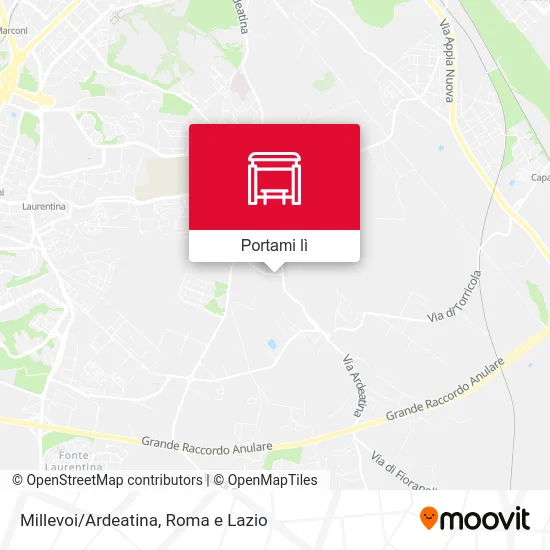 Mappa Millevoi/Ardeatina