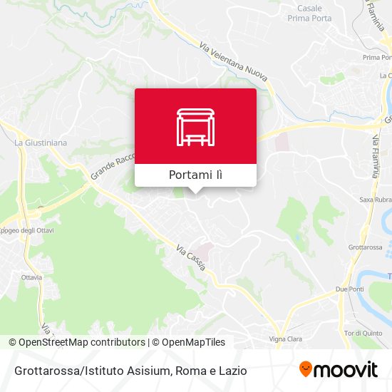 Mappa Grottarossa/Istituto Asisium