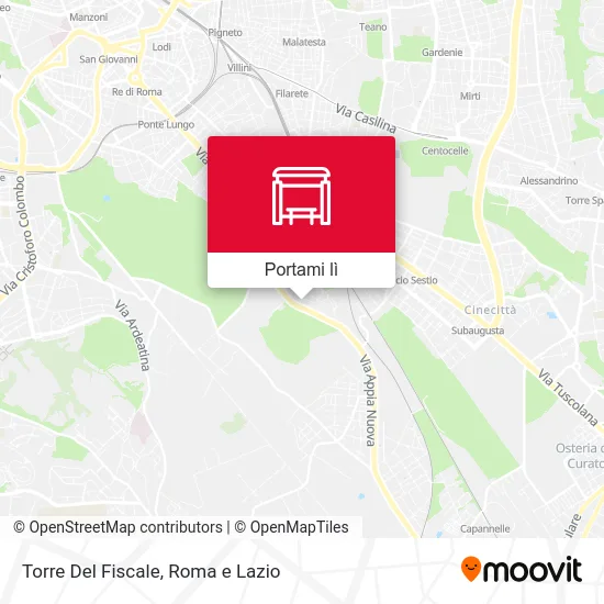 Mappa Torre Del Fiscale