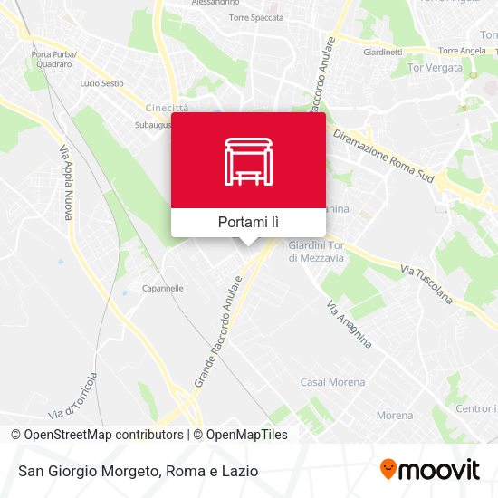 Mappa San Giorgio Morgeto