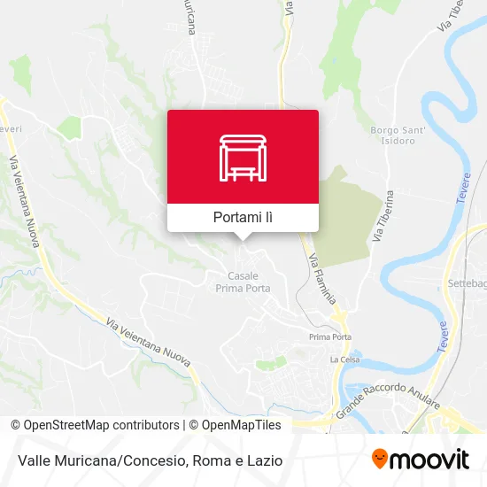 Mappa Valle Muricana/Concesio