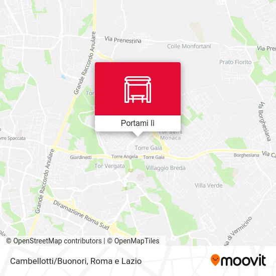 Mappa Cambellotti/Buonori