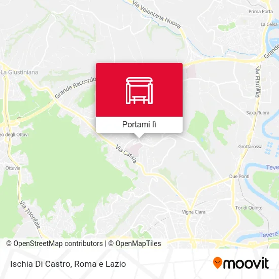 Mappa Ischia Di Castro