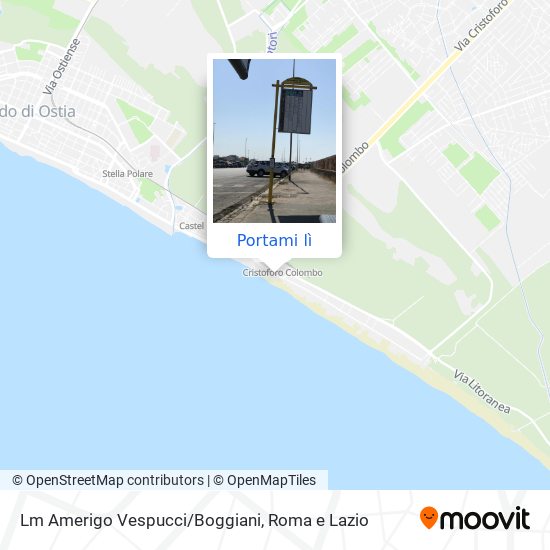 Mappa Lm Amerigo Vespucci/Boggiani