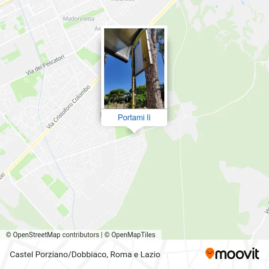 Mappa Castel Porziano/Dobbiaco