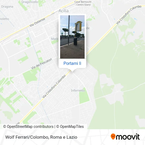 Mappa Wolf Ferrari/Colombo