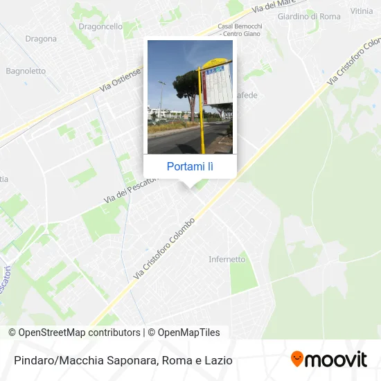 Mappa Pindaro/Macchia Saponara