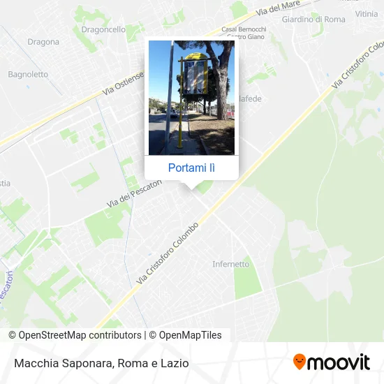 Mappa Macchia Saponara