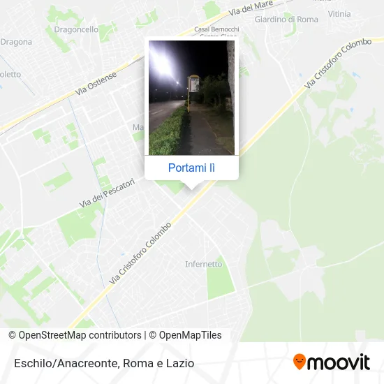 Mappa Eschilo/Anacreonte