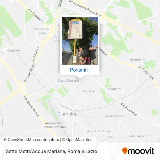 Mappa Sette Metri/Acqua Mariana