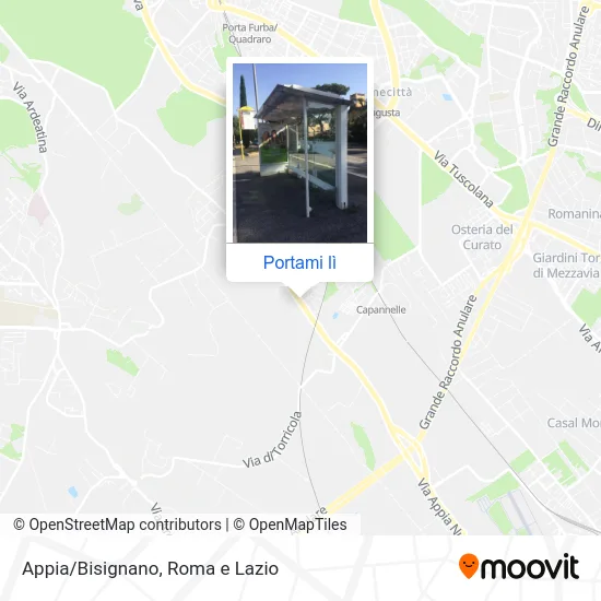 Mappa Appia/Bisignano