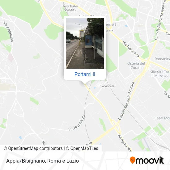 Mappa Appia/Bisignano