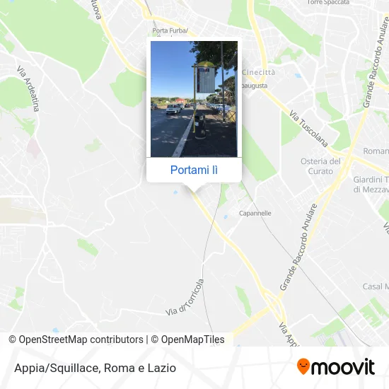 Mappa Appia/Squillace