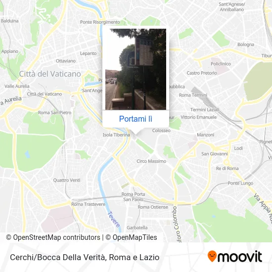 Mappa Cerchi/Bocca Della Verità