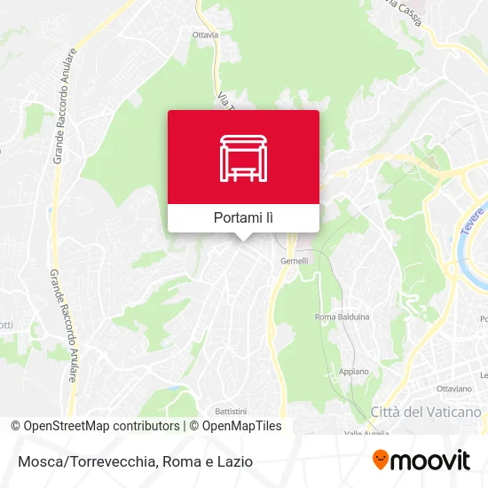 Mappa Mosca/Torrevecchia