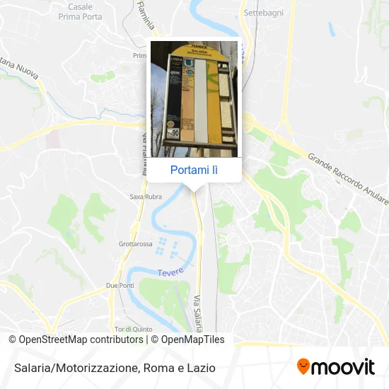 Mappa Salaria/Motorizzazione