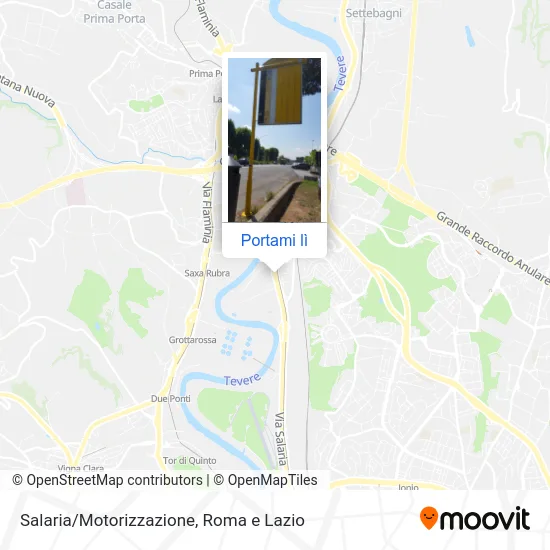 Mappa Salaria/Motorizzazione