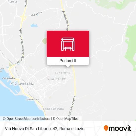 Mappa Via Nuova Di San Liborio, 42