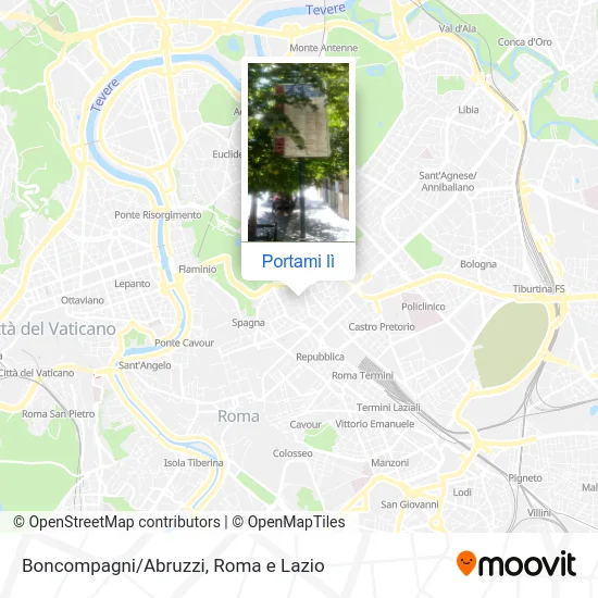 Mappa Boncompagni/Abruzzi