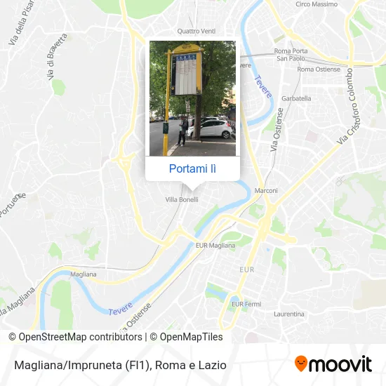 Mappa Magliana/Impruneta (Fl1)