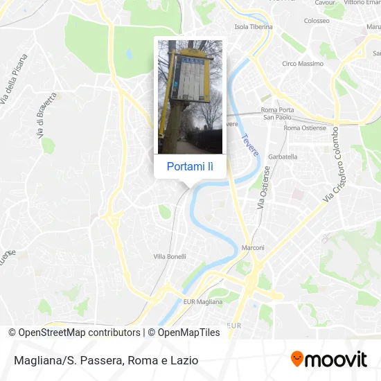 Mappa Magliana/S. Passera