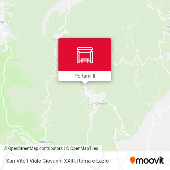Mappa San Vito | Viale Giovanni XXIII