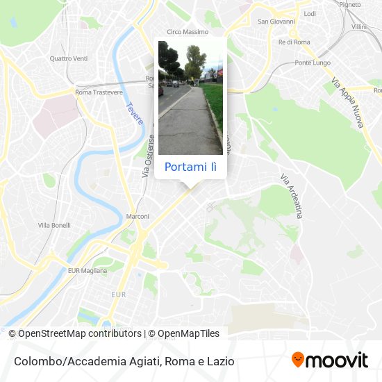Mappa Colombo/Accademia Agiati