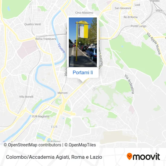 Mappa Colombo/Accademia Agiati