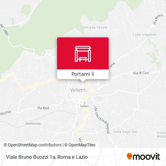 Mappa Viale Bruno Buozzi 1a