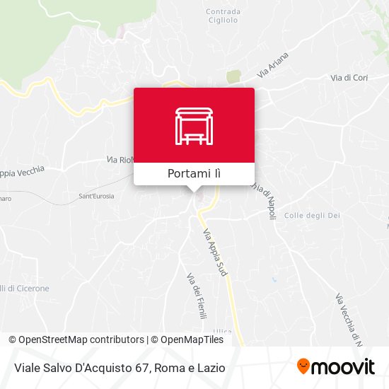Mappa Viale Salvo D'Acquisto 67