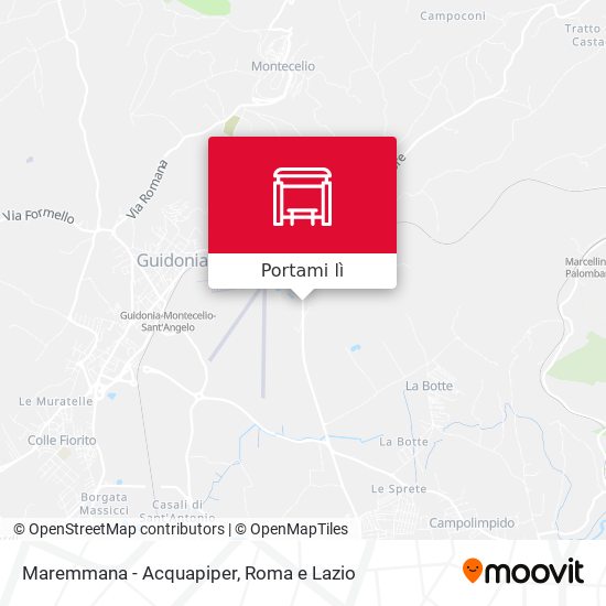 Mappa Maremmana - Acquapiper