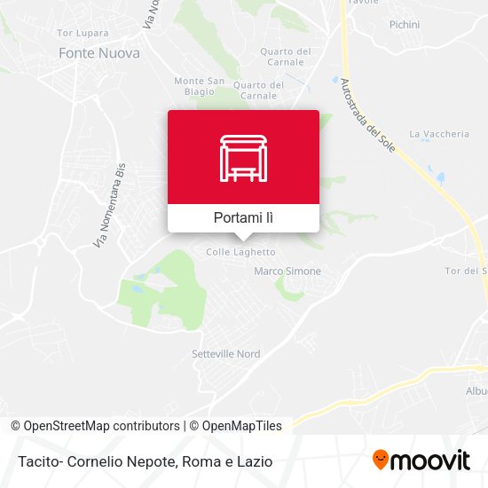 Mappa Tacito- Cornelio Nepote