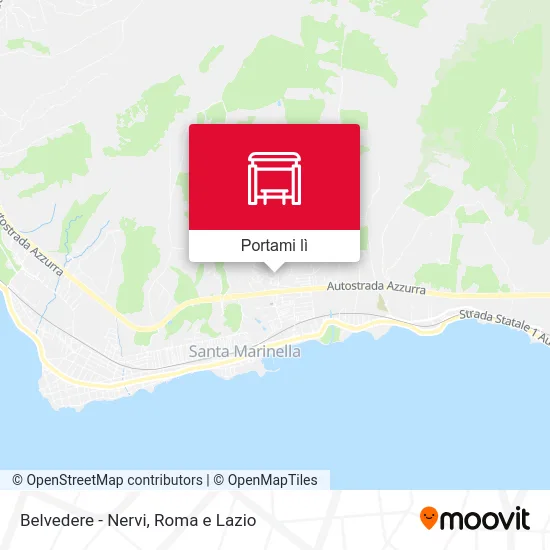 Mappa Belvedere - Nervi