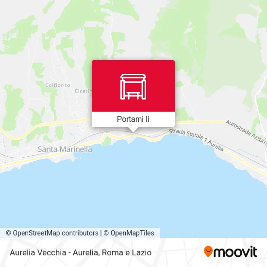 Mappa Aurelia Vecchia - Aurelia