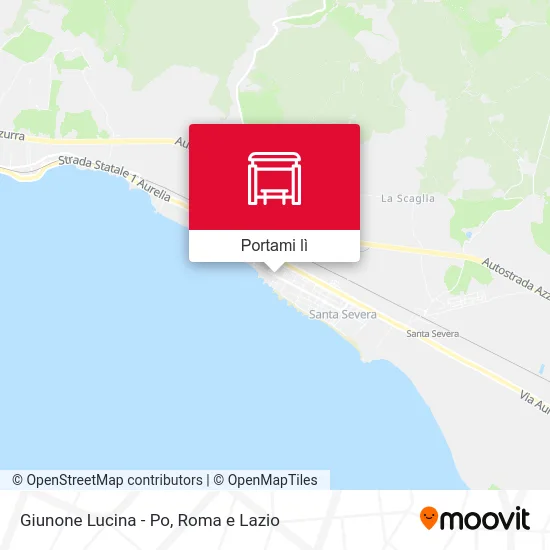 Mappa Giunone Lucina - Po