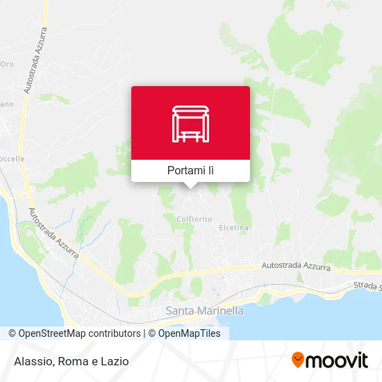 Mappa Alassio