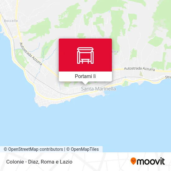 Mappa Colonie - Diaz