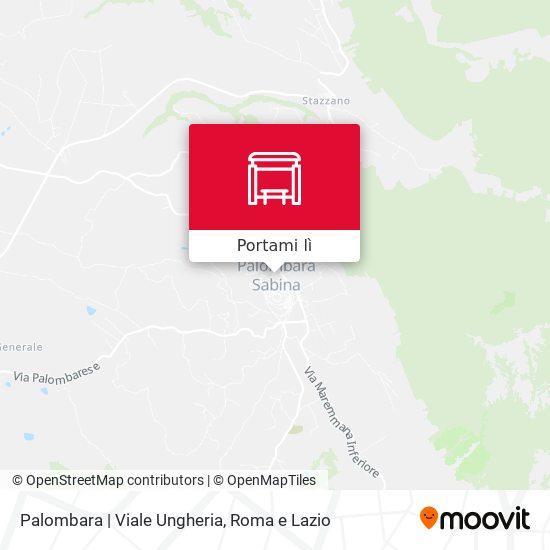 Mappa Palombara | Viale Ungheria