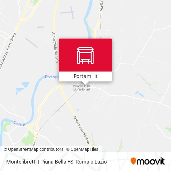 Mappa Montelibretti | Piana Bella FS
