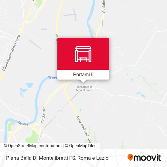 Mappa Piana Bella Di Montelibretti FS