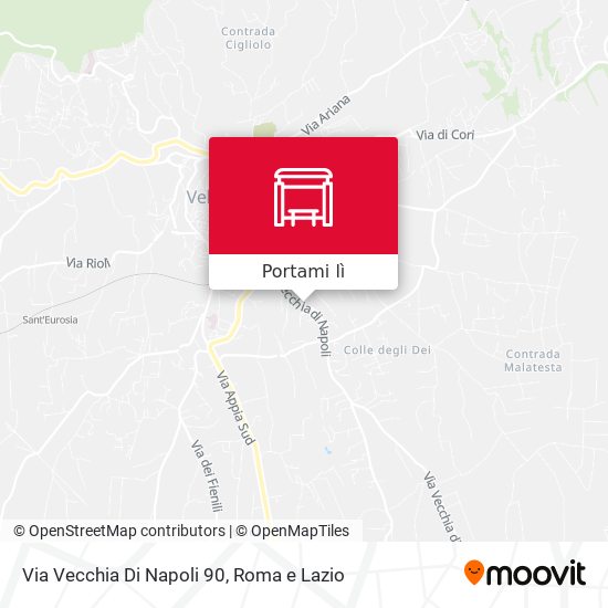 Mappa Via Vecchia Di Napoli 90