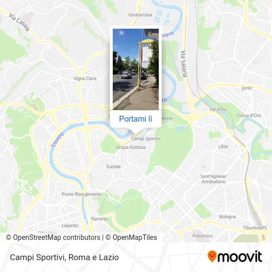 Mappa Campi Sportivi