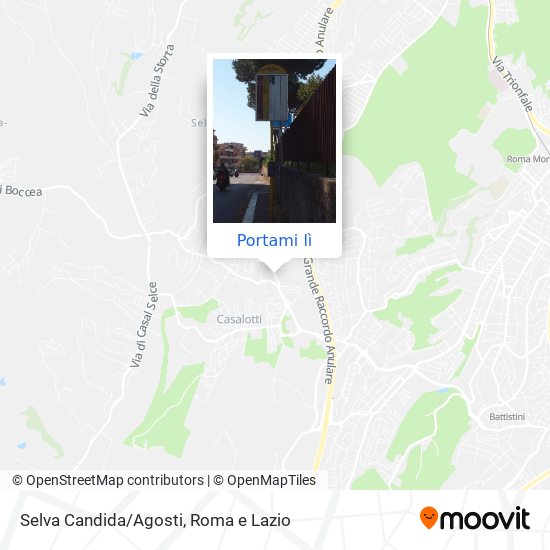 Mappa Selva Candida/Agosti