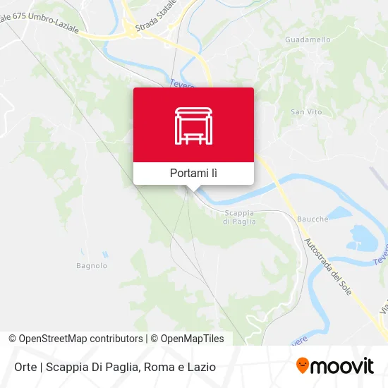 Mappa Orte | Scappia Di Paglia