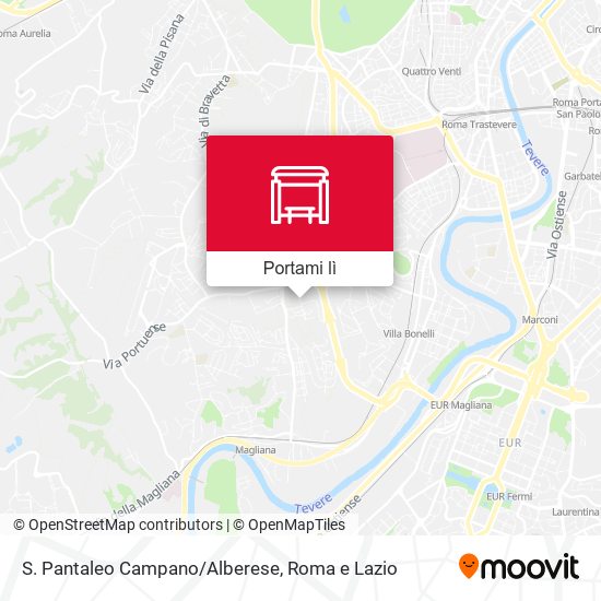 Mappa S. Pantaleo Campano/Alberese