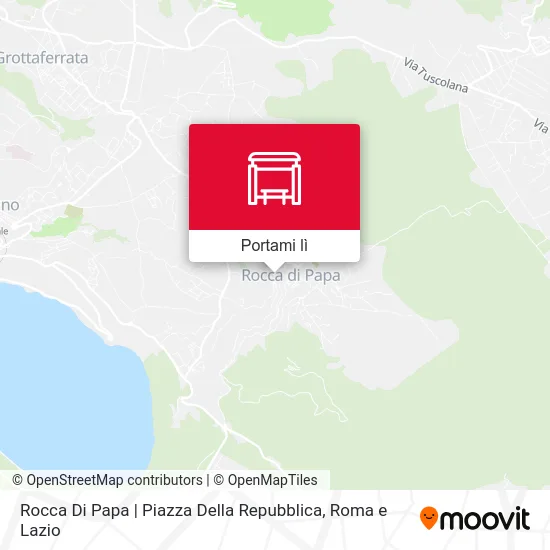 Mappa Rocca Di Papa | Piazza Della Repubblica