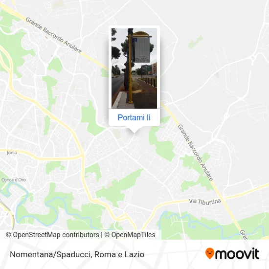 Mappa Nomentana/Spaducci