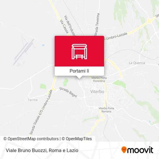 Mappa Viale Bruno Buozzi