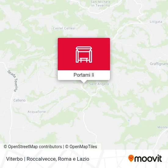 Mappa Viterbo | Roccalvecce